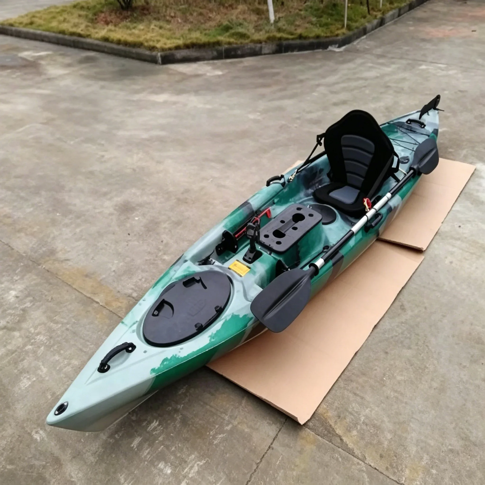 Single Person Polyethylene Ped - огляд і ціна Fishing Kayak Rod Holder